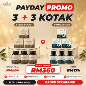 Raudhya Triple Combo pay day PROMO